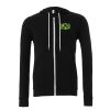 Unisex polycotton fleece full-zip hoodie Thumbnail