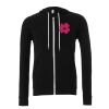 Unisex polycotton fleece full-zip hoodie Thumbnail