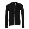 Unisex polycotton fleece full-zip hoodie Thumbnail